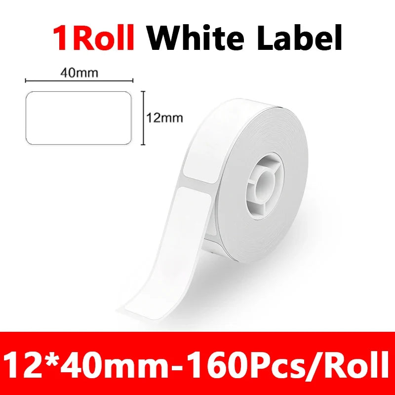 Marklife P15 Mini Portable Label Printer Smart Pocket Printer Thermal Adhesive Sticker Labeling Machine ot 3PK Label Paper NoInk