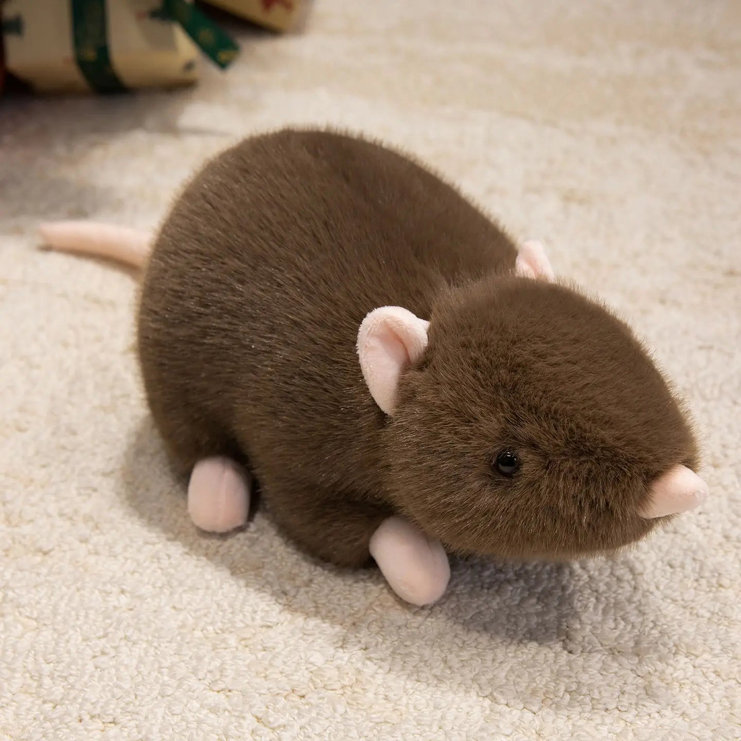 New Soft Plush Simulation Mouse Doll Stuffed Rat Toy Party Pop Birthday Gift Zoo Souvenir